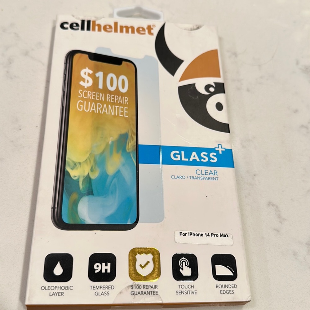 Cellhelmet iPhone 14 pro max screen protector